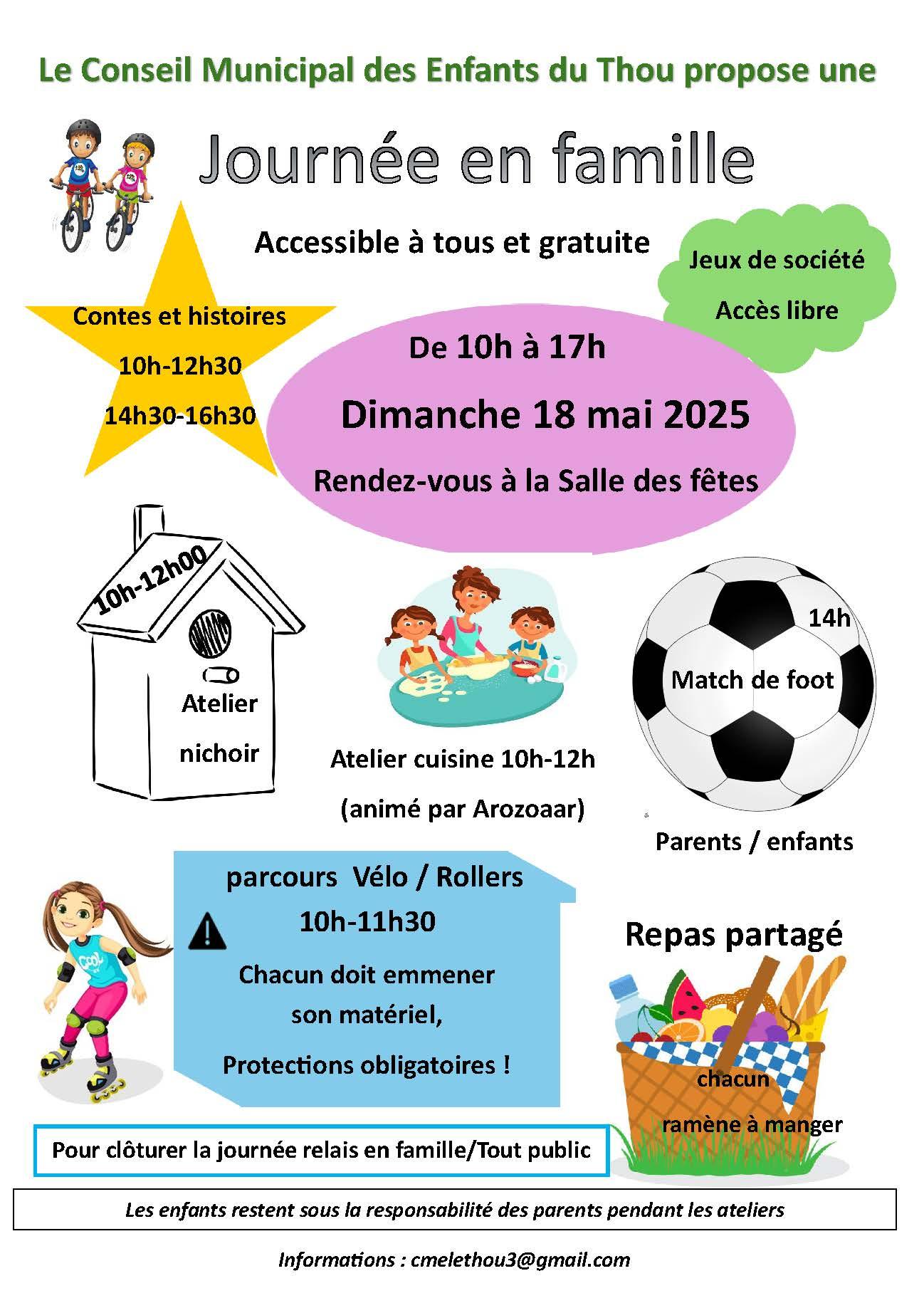 Affiche journee en famille 2