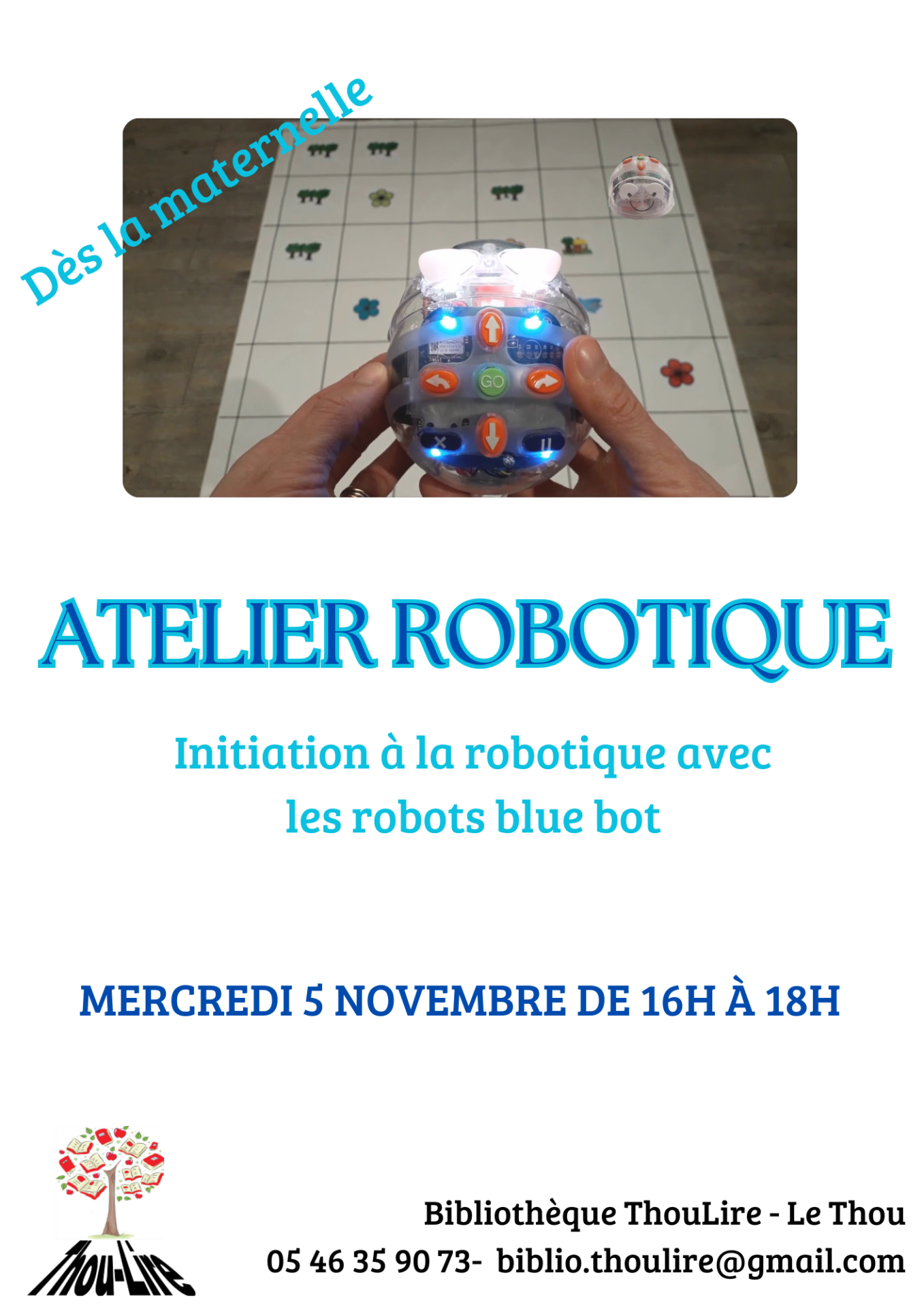 Affiche robot nov25