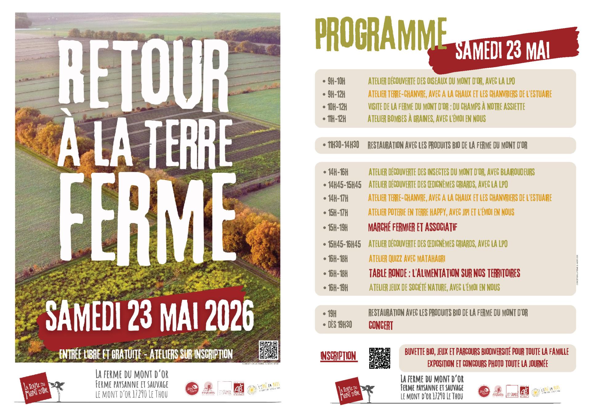 Emoi programme retour a la terre ferme 2026