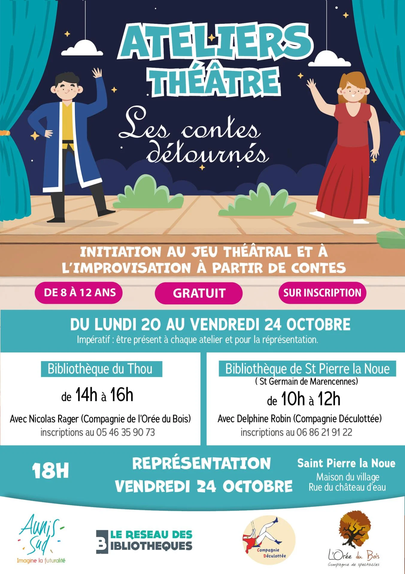 Flyer a6 atelier theatre