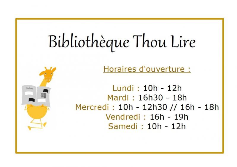 Horaires porte