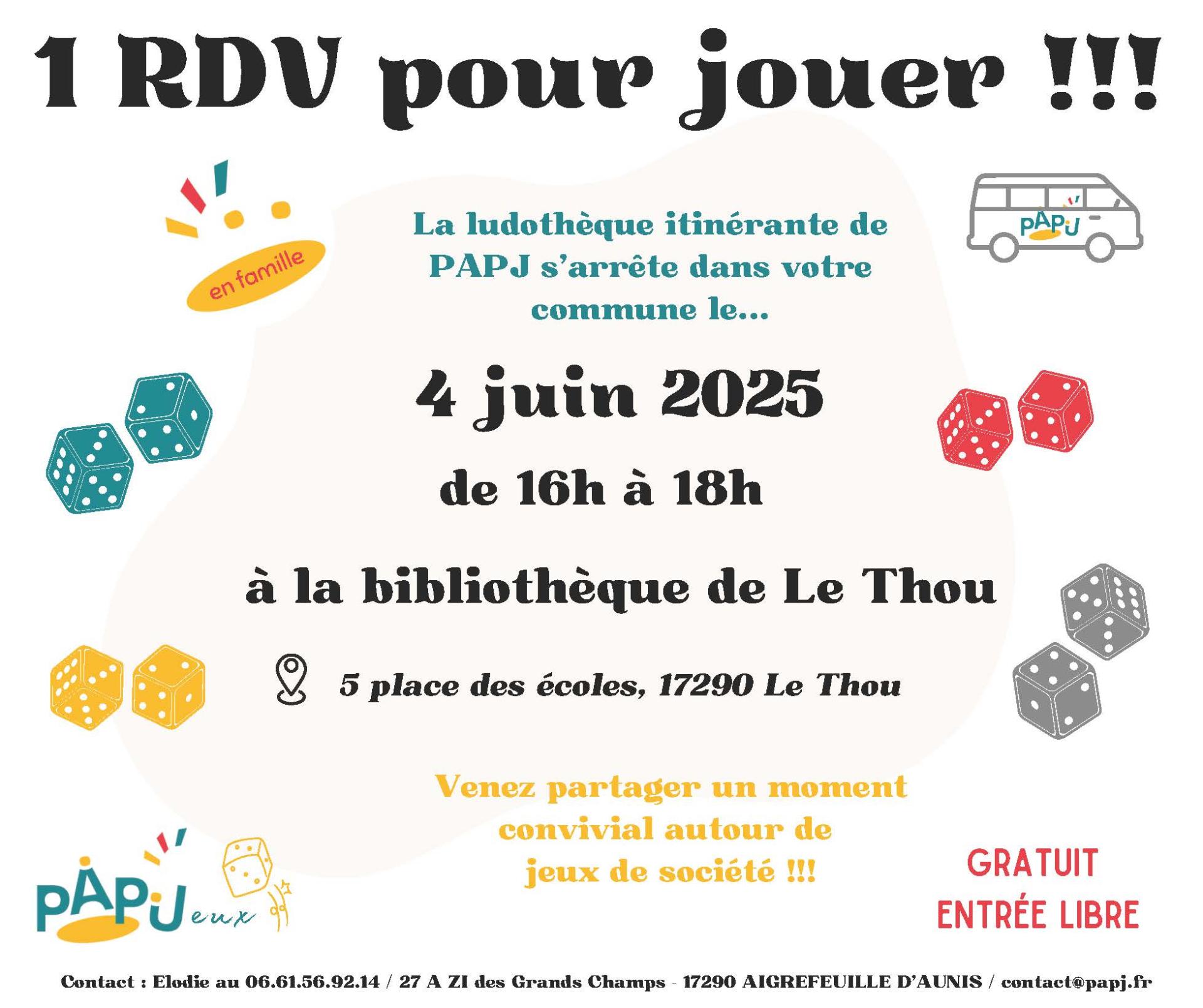 Jeux papj juin