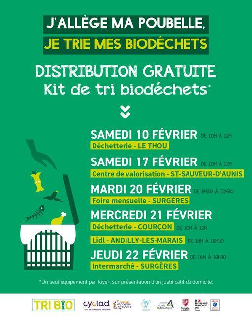 Kit tri biodechets