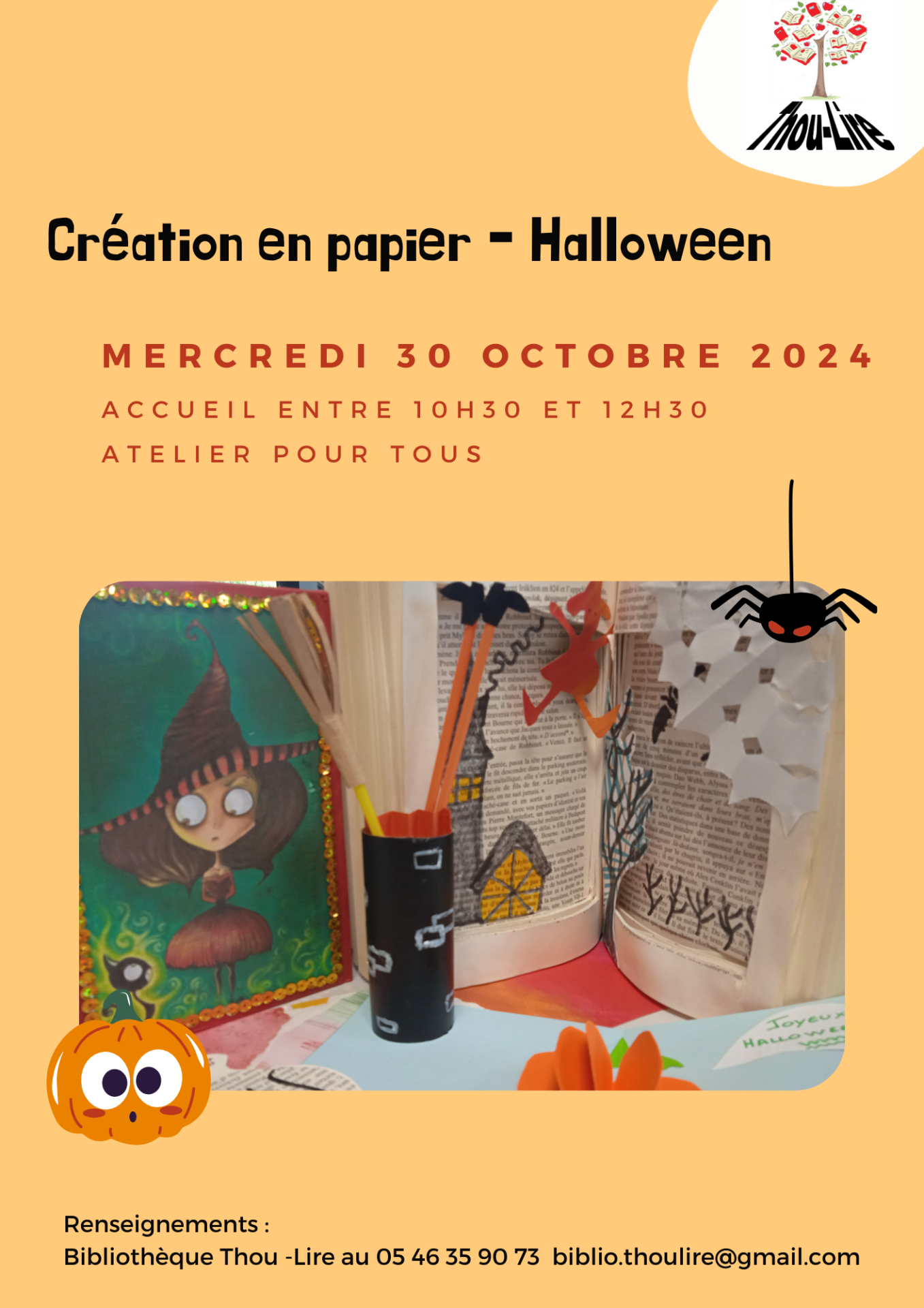 Papier halloween 2024