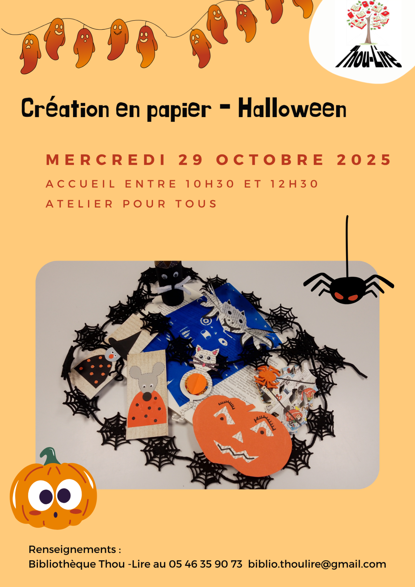 Papier halloween 2025